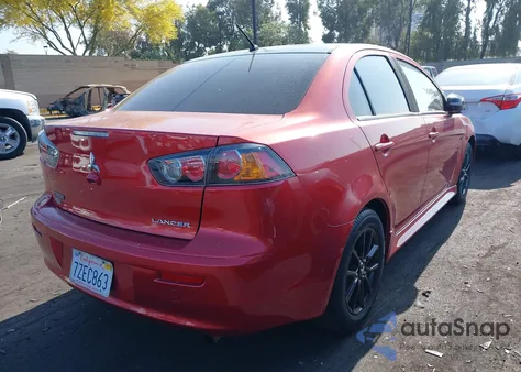 2017 Mitsubishi Lancer Es/Le from USA, damaged, VIN JA32U2FU2HU010518